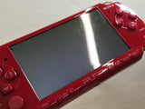 PSP-2000 DEEP RED Console Japan - With Defects GE1530