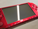 PSP-3000 RADIANT RED Console Japan - With Defects GE1563