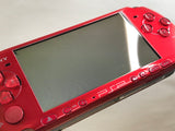 PSP-3000 RADIANT RED Console Japan - With Defects GE1563