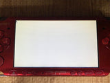 PSP-3000 RADIANT RED Console Japan - With Defects GE1563