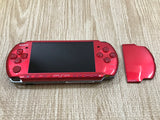 PSP-3000 RADIANT RED Console Japan - With Defects GE1563