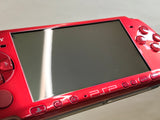 PSP-3000 RADIANT RED Console Japan - With Defects GE1563