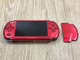 PSP-3000 RADIANT RED Console Japan - With Defects GE1564