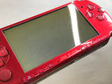 PSP-3000 RADIANT RED Console Japan - With Defects GE1565