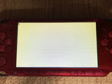 PSP-3000 RADIANT RED Console Japan - With Defects GE1565