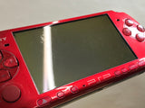PSP-3000 RADIANT RED Console Japan - With Defects GE1565