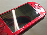 PSP-3000 RADIANT RED Console Japan - With Defects GE1567