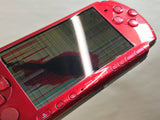 PSP-3000 RADIANT RED Console Japan - With Defects GE1567
