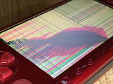 PSP-3000 RADIANT RED Console Japan - With Defects GE1567