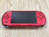 PSP-3000 RADIANT RED Console Japan - With Defects GE1567