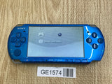 PSP-3000 VIBRANT BLUE Console Japan - With Defects GE1574