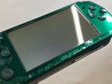 PSP-3000 SPIRITED GREEN Console Japan - With Defects GE1576