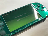 PSP-3000 SPIRITED GREEN Console Japan - With Defects GE1578