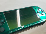 PSP-3000 SPIRITED GREEN Console Japan - With Defects GE1578