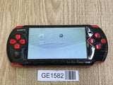 PSP-3000 BLACK & RED Console Japan - With Defects GE1582