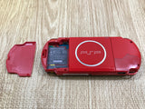 PSP-3000 BLACK & RED Console Japan - With Defects GE1582