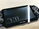 PS Vita PCH-1000 CRYSTAL BLACK Console Japan - Tested Working GE1586
