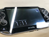 PS Vita PCH-1000 CRYSTAL BLACK Console Japan - Tested Working GE1586