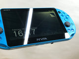 PS Vita PCH-2000 AQUA BLUE Console Japan - Tested Working GE1592