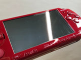 PSP-2000 DEEP RED Console Japan - With Defects GE1632
