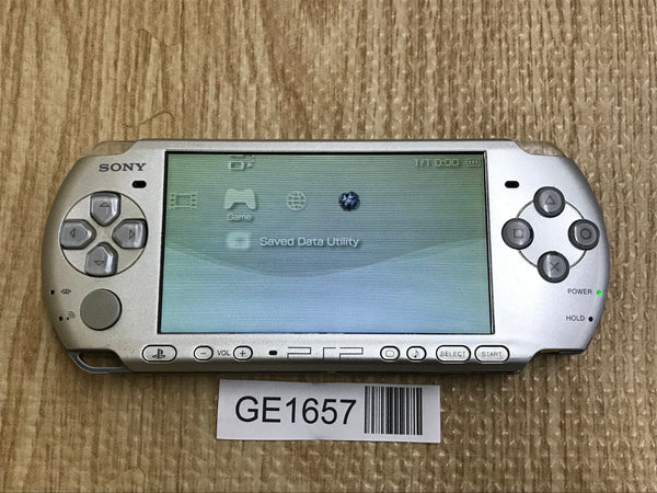 PSP-3000 MYSTIC Silver Console Japan - With Defects GE1657 – J4U.co.jp