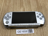 PSP-3000 MYSTIC Silver Console Japan - Not Working GE1658