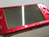 PSP-3000 RADIANT RED Console Japan - With Defects GE1659