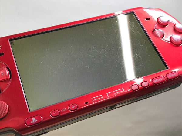 PSP-3000 RADIANT RED Console Japan - With Defects GE1659 – J4U.co.jp