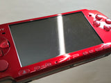 PSP-3000 RADIANT RED Console Japan - Tested Working GE1660
