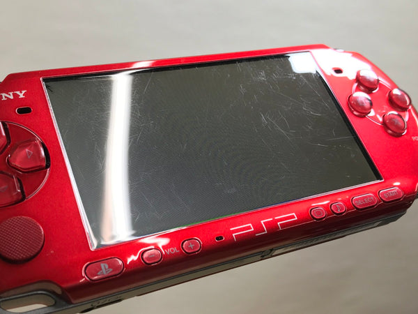 PSP-3000 RADIANT RED Console Japan - Tested Working GE1660 – J4U.co.jp