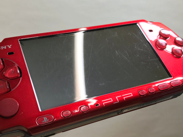 PSP-3000 RADIANT RED Console Japan - Tested Working GE1660 – J4U.co.jp