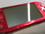 PSP-3000 RADIANT RED Console Japan - With Defects GE1661