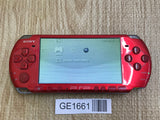 PSP-3000 RADIANT RED Console Japan - With Defects GE1661