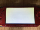 PSP-3000 RADIANT RED Console Japan - With Defects GE1661