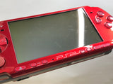 PSP-3000 RADIANT RED Console Japan - With Defects GE1662