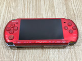 PSP-3000 RADIANT RED Console Japan - With Defects GE1662