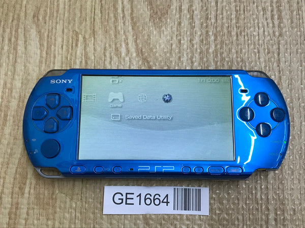 PSP-3000 VIBRANT BLUE Console Japan - With Defects GE1664 – J4U.co.jp