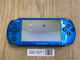 PSP-3000 VIBRANT BLUE Console Japan - With Defects GE1671