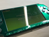 PSP-3000 SPIRITED GREEN Console Japan - With Defects GE1672