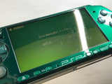 PSP-3000 SPIRITED GREEN Console Japan - With Defects GE1672