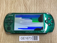 PSP-3000 SPIRITED GREEN Console Japan - With Defects GE1673 – J4U