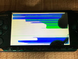 PSP-3000 SPIRITED GREEN Console Japan - With Defects GE1673