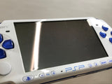 PSP-3000 WHITE & BLUE Console Japan - With Defects GE1677