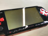 PSP-3000 BLACK & RED Console Japan - With Defects GE1679