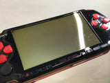 PSP-3000 BLACK & RED Console Japan - With Defects GE1679