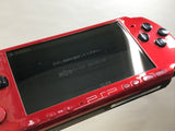 PSP-3000 RED & BLACK Console Japan - With Defects GE1680
