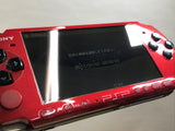 PSP-3000 RED & BLACK Console Japan - With Defects GE1680