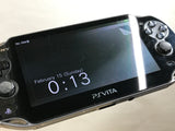 PS Vita PCH-1000 CRYSTAL BLACK Console Japan - Tested Working GE1681