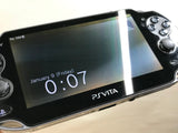 PS Vita PCH-1000 CRYSTAL BLACK Console Japan - With Defects GE1682