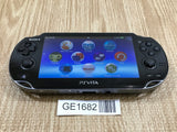 PS Vita PCH-1000 CRYSTAL BLACK Console Japan - With Defects GE1682